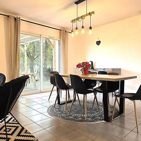 Le Clos Andree - Charmante Maison 8 Personnes - 5 Lits - Climatisation Reversible - Parking 3 Vehicules - Garage - Zone Nord Montauban - Terrasse Et Jardin Buitenkant foto