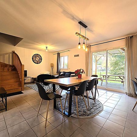 Le Clos Andree - Charmante Maison 8 Personnes - 5 Lits - Climatisation Reversible - Parking 3 Vehicules - Garage - Zone Nord Montauban - Terrasse Et Jardin Buitenkant foto