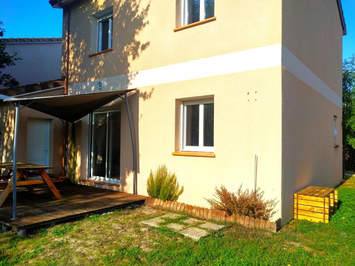 Le Clos Andree - Charmante Maison 8 Personnes - 5 Lits - Climatisation Reversible - Parking 3 Vehicules - Garage - Zone Nord Montauban - Terrasse Et Jardin Buitenkant foto