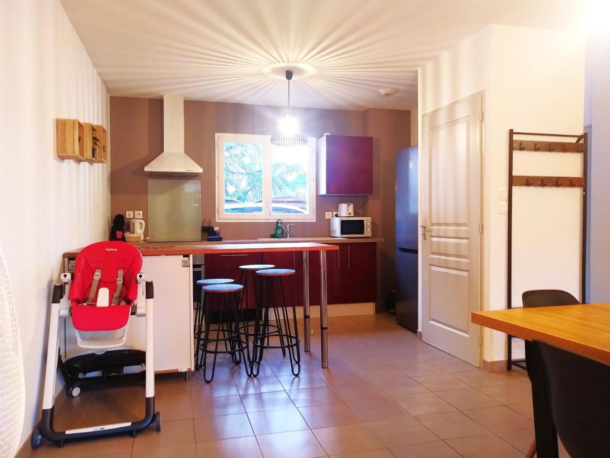 Le Clos Andree - Charmante Maison 8 Personnes - 5 Lits - Climatisation Reversible - Parking 3 Vehicules - Garage - Zone Nord Montauban - Terrasse Et Jardin Buitenkant foto