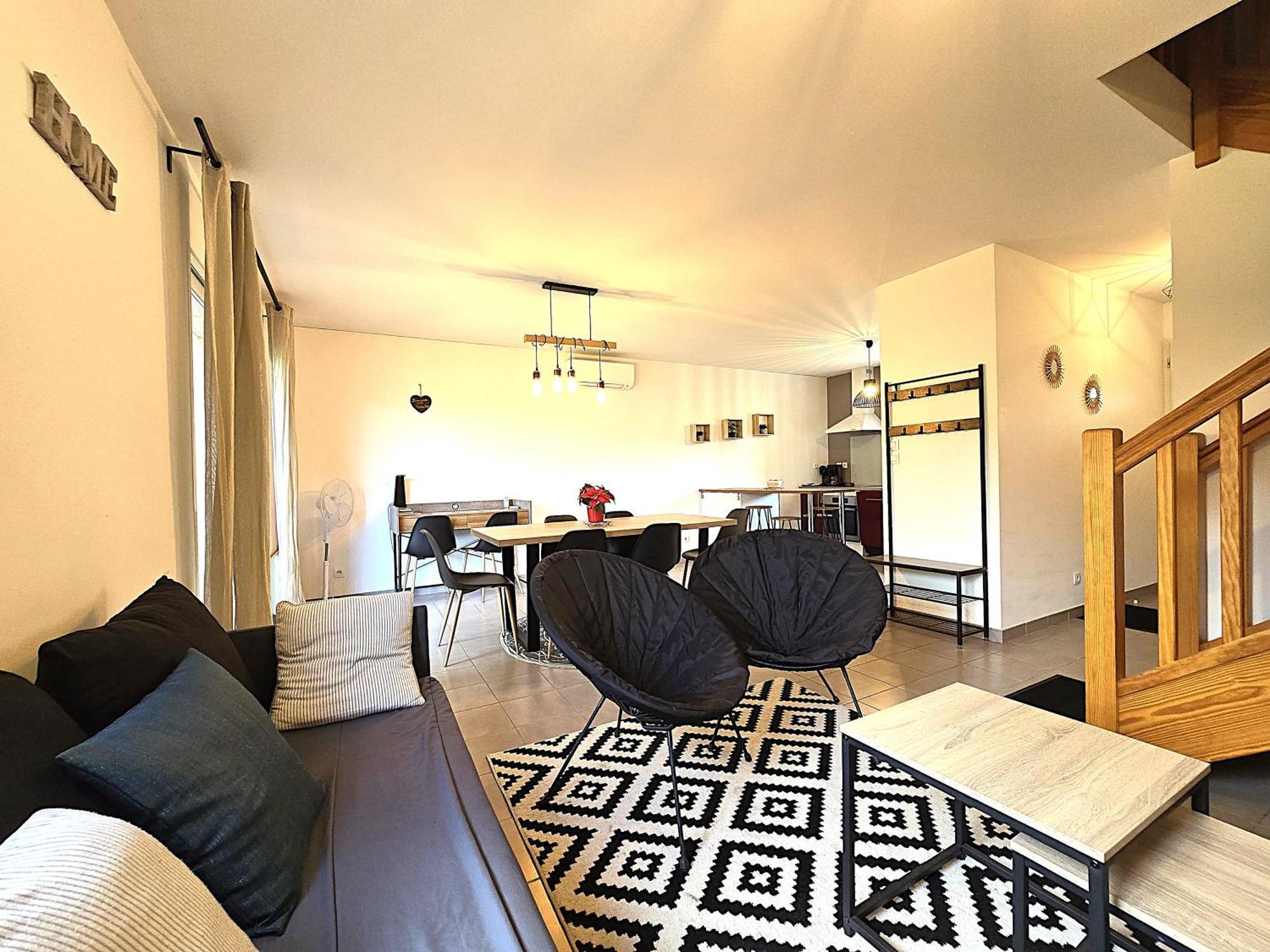 Le Clos Andree - Charmante Maison 8 Personnes - 5 Lits - Climatisation Reversible - Parking 3 Vehicules - Garage - Zone Nord Montauban - Terrasse Et Jardin Buitenkant foto